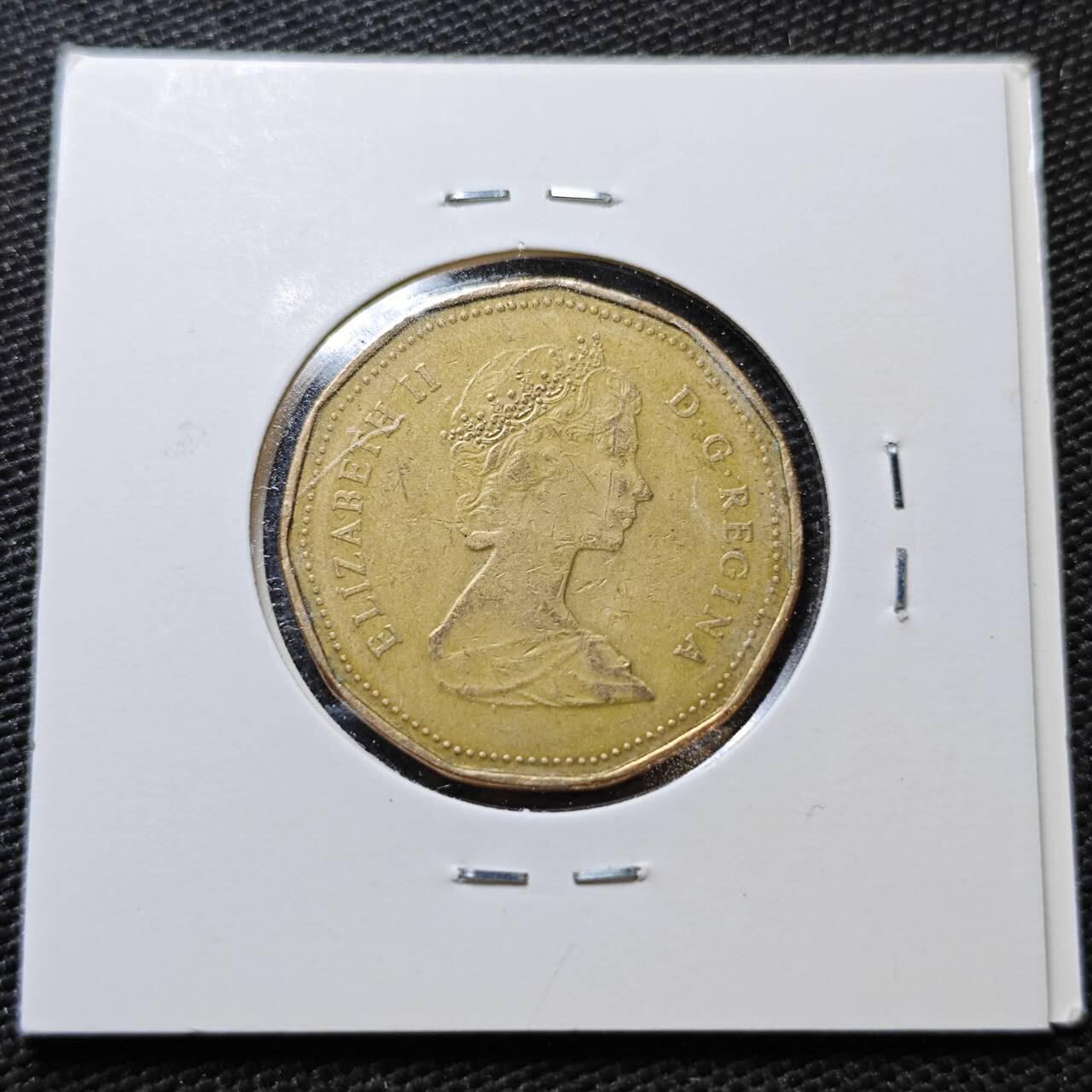 KK钱币收藏小铺  第358场  2月预留时间 周末发货  加拿大1元