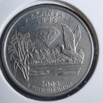 沼泽如烟--第884场 - 美国2003年25分纪念币