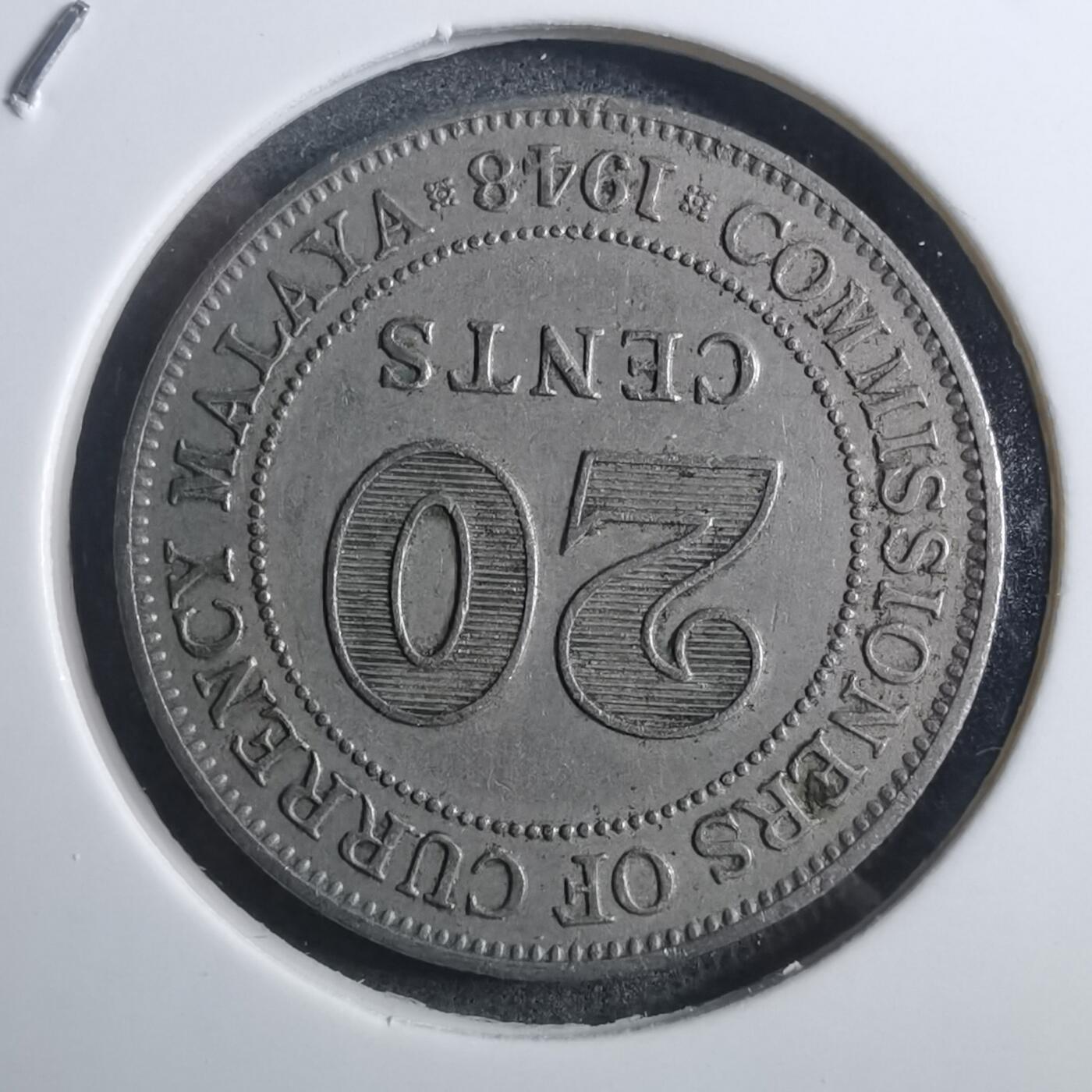 沼泽如烟--第884场 英属马来亚1948年20分