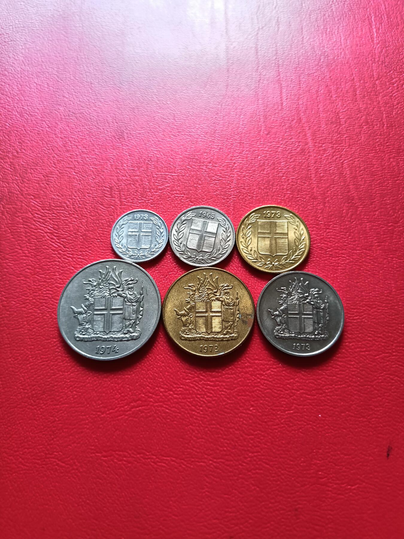 【云涧收藏】第七十四场 冰岛6枚套