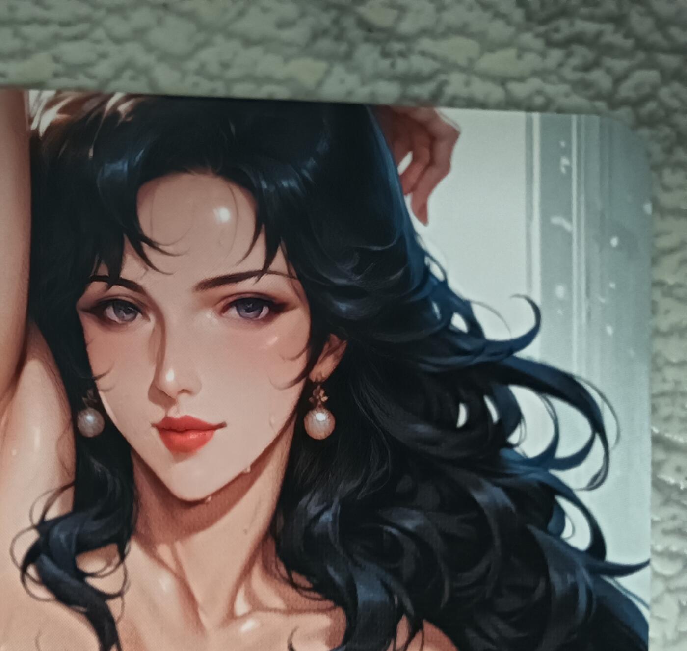花开卡拍第44期（10月26号周日截拍，品控勿拍!!!拍品不寄存，运费5元，自制卡难免瑕疵，可能存在轻微撞角爆边等出厂瑕疵，品控介意勿拍！） 稀有赠卡，猫眼来生泪来生瞳浴室场景卡1张，艺术版，折光彩闪
