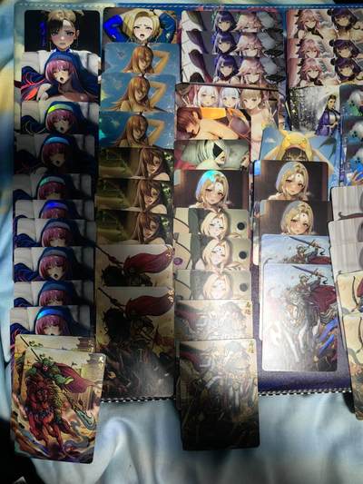 海绵宝宝卡牌专拍第6场(本场有自留价 鸽子勿扰  各种亲签卡，套卡大套，自制卡难免瑕疵，可能存在轻微撞角爆边等出厂瑕疵，品控介意勿拍！) - 卡将卡牌 奶卡妹卡