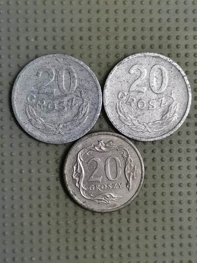 2025年第107场各国散币拍卖（总第107场） - 波兰20格罗申3枚