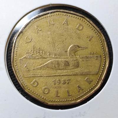 KK钱币收藏小铺  第358场  2月预留时间 周末发货 -  加拿大1元