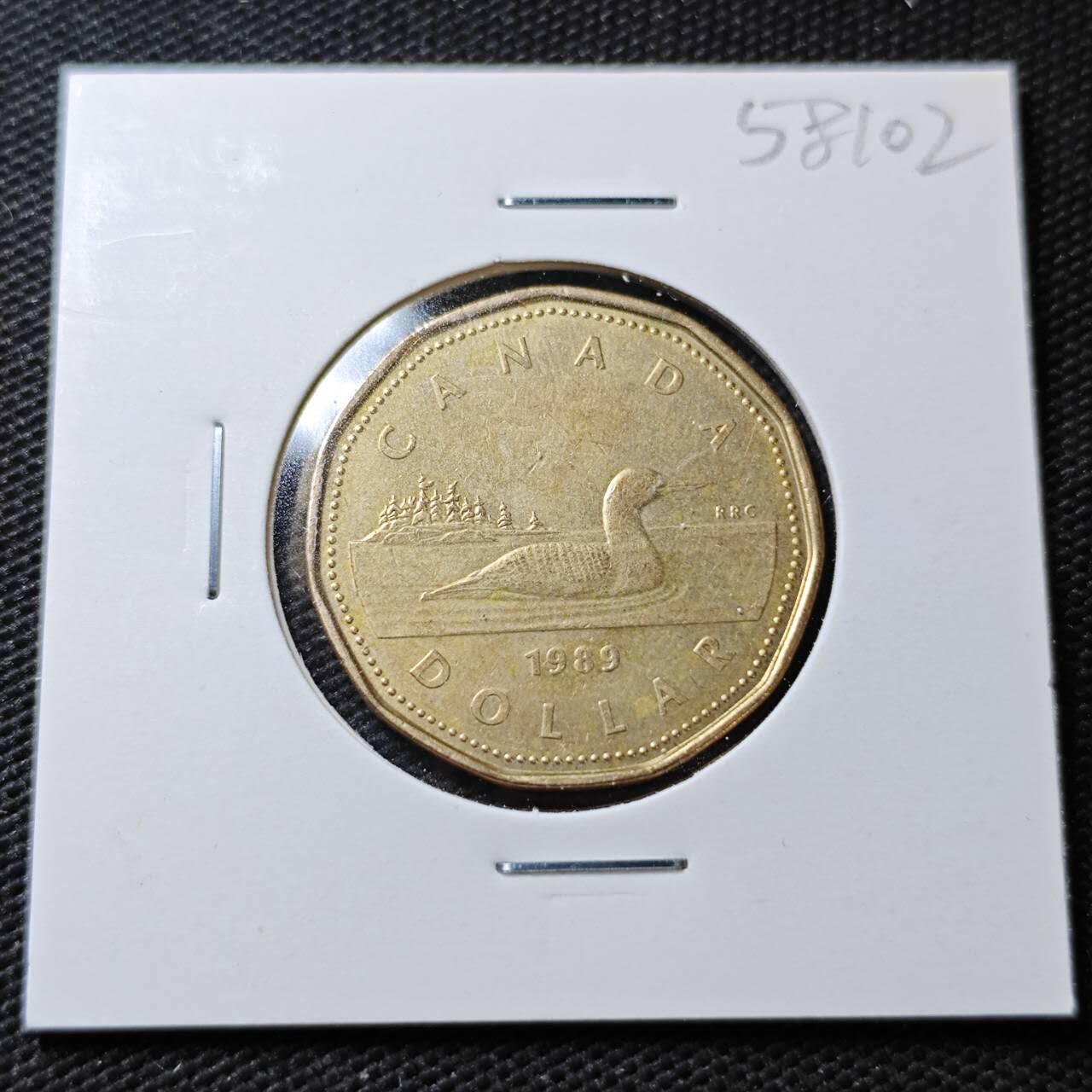 KK钱币收藏小铺  第358场  2月预留时间 周末发货  加拿大1元