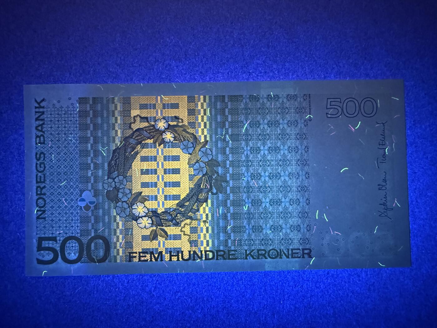 《艾美收藏》第217期-10.26周日外币精品 挪威500克朗 UNC 2012年 挪威小说家温塞特