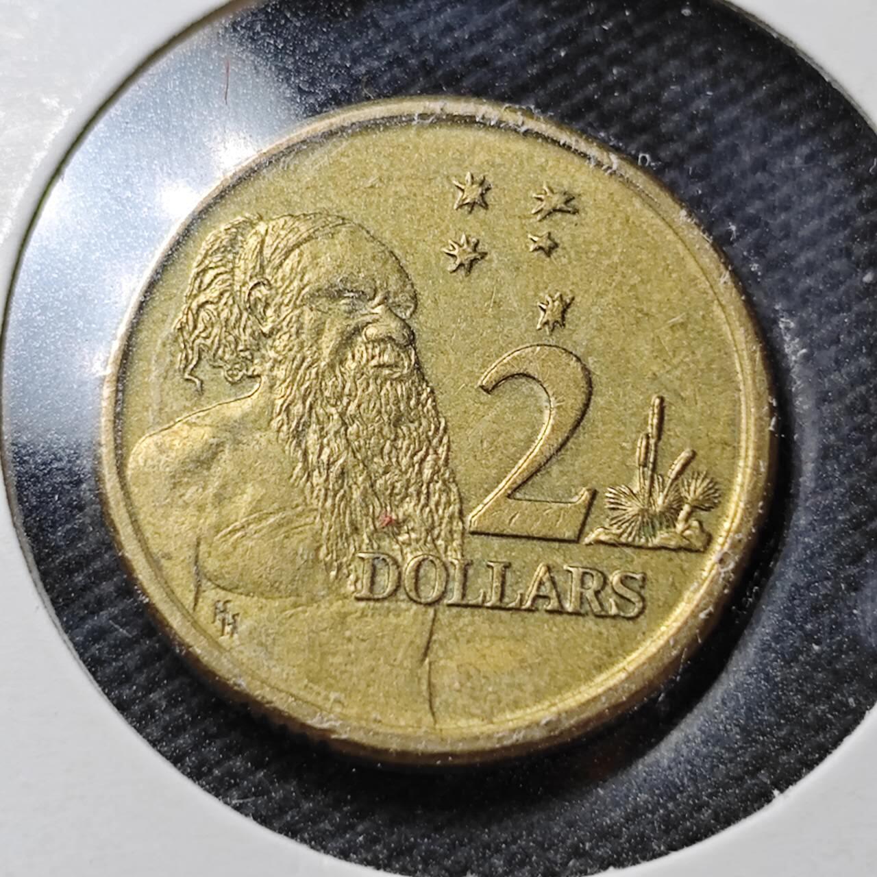 KK钱币收藏小铺  第358场  2月预留时间 周末发货  澳大利亚2元