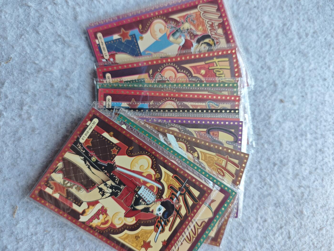 【随心含颖卡拍49期】卡游/集卡社/卡卡沃 抽卡机专场拍卖【无佣金】 卡游 dc第二弹 佳丽卡12张 全套不缺卡 厚卡彩边超级好看