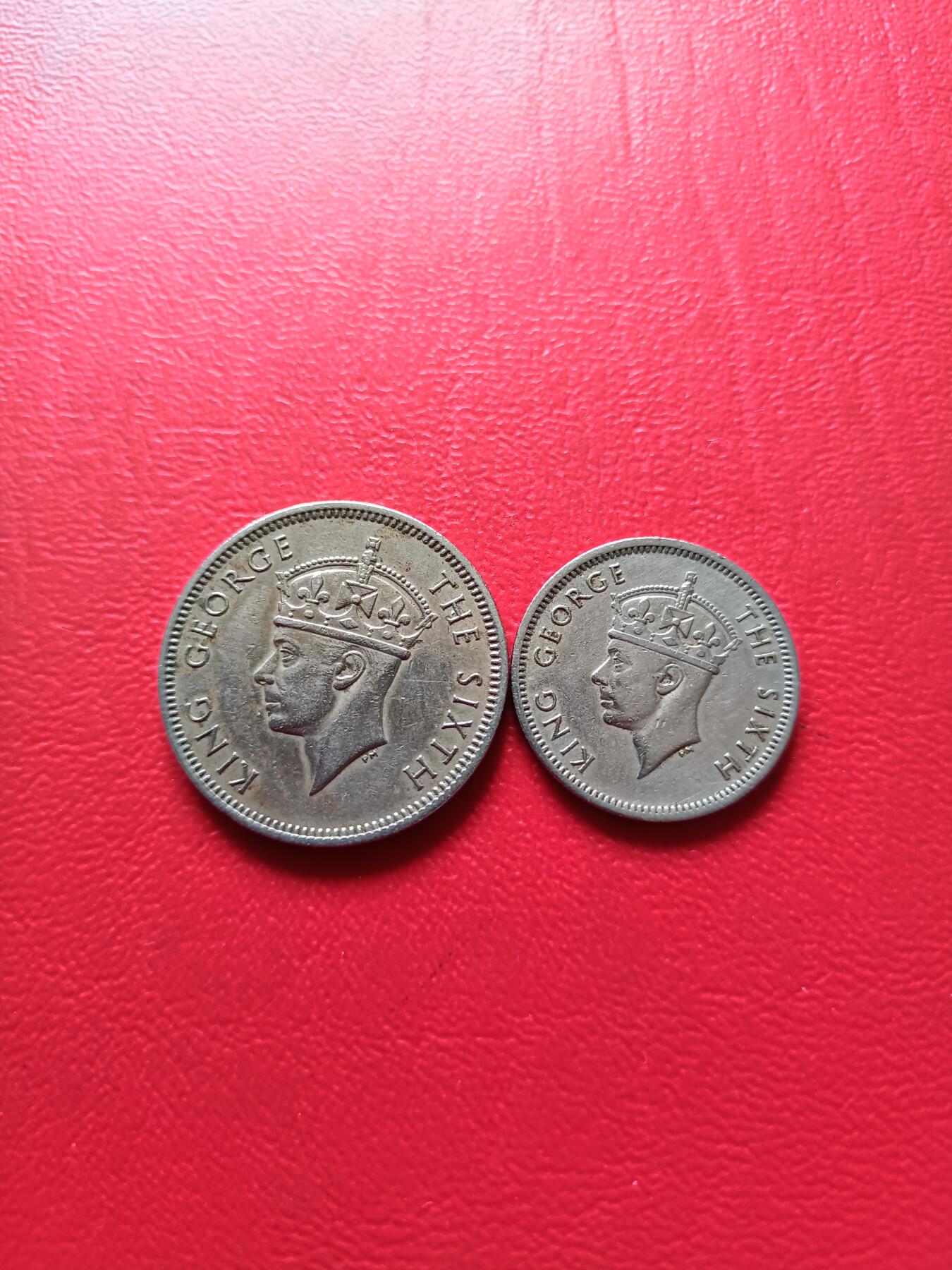 【云涧收藏】第七十四场 英属马来亚1950年10、20分2枚