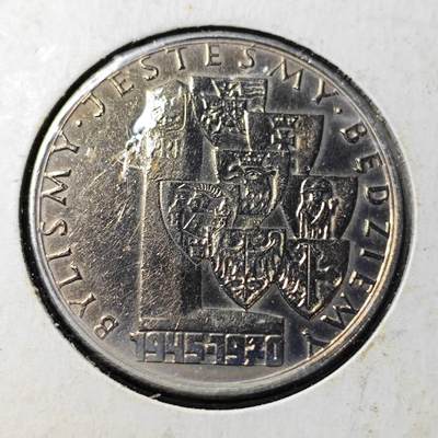 KK钱币收藏小铺  第358场  2月预留时间 周末发货 -  1970波兰10兹罗提纪念币