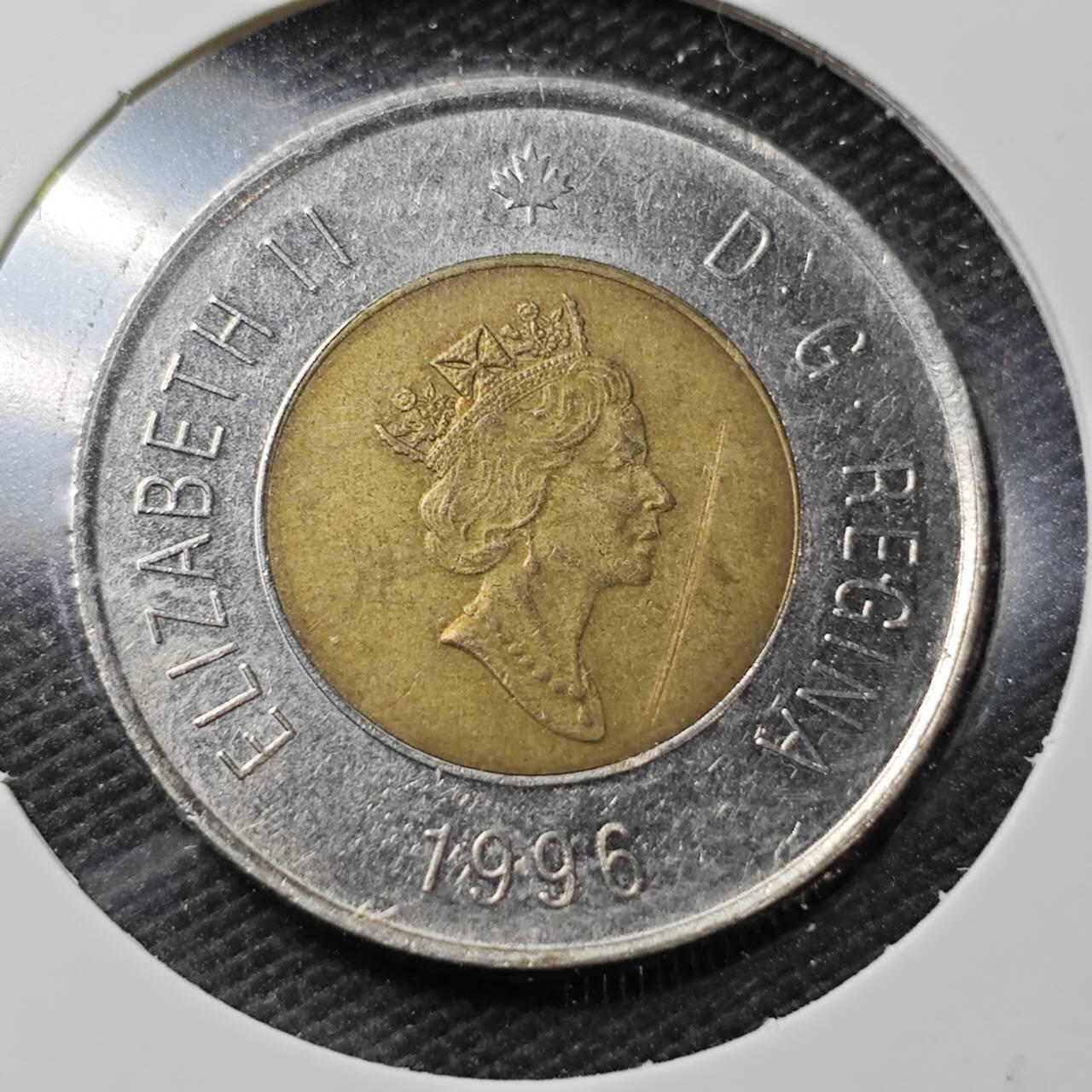 KK钱币收藏小铺  第358场  2月预留时间 周末发货  加拿大2元