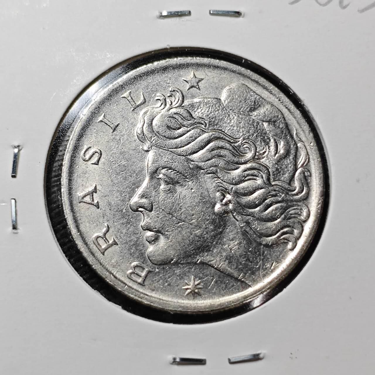 KK钱币收藏小铺  第358场  2月预留时间 周末发货  1967巴西50分 少见年份