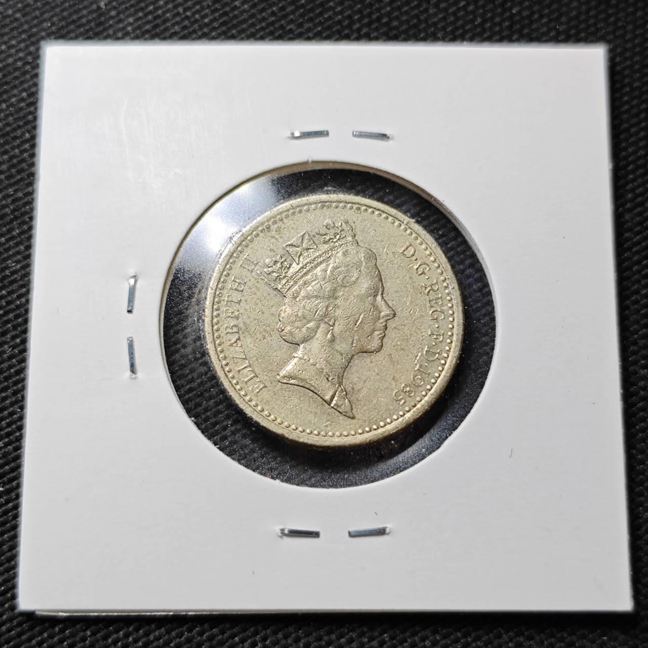 KK钱币收藏小铺  第358场  2月预留时间 周末发货  英国1镑