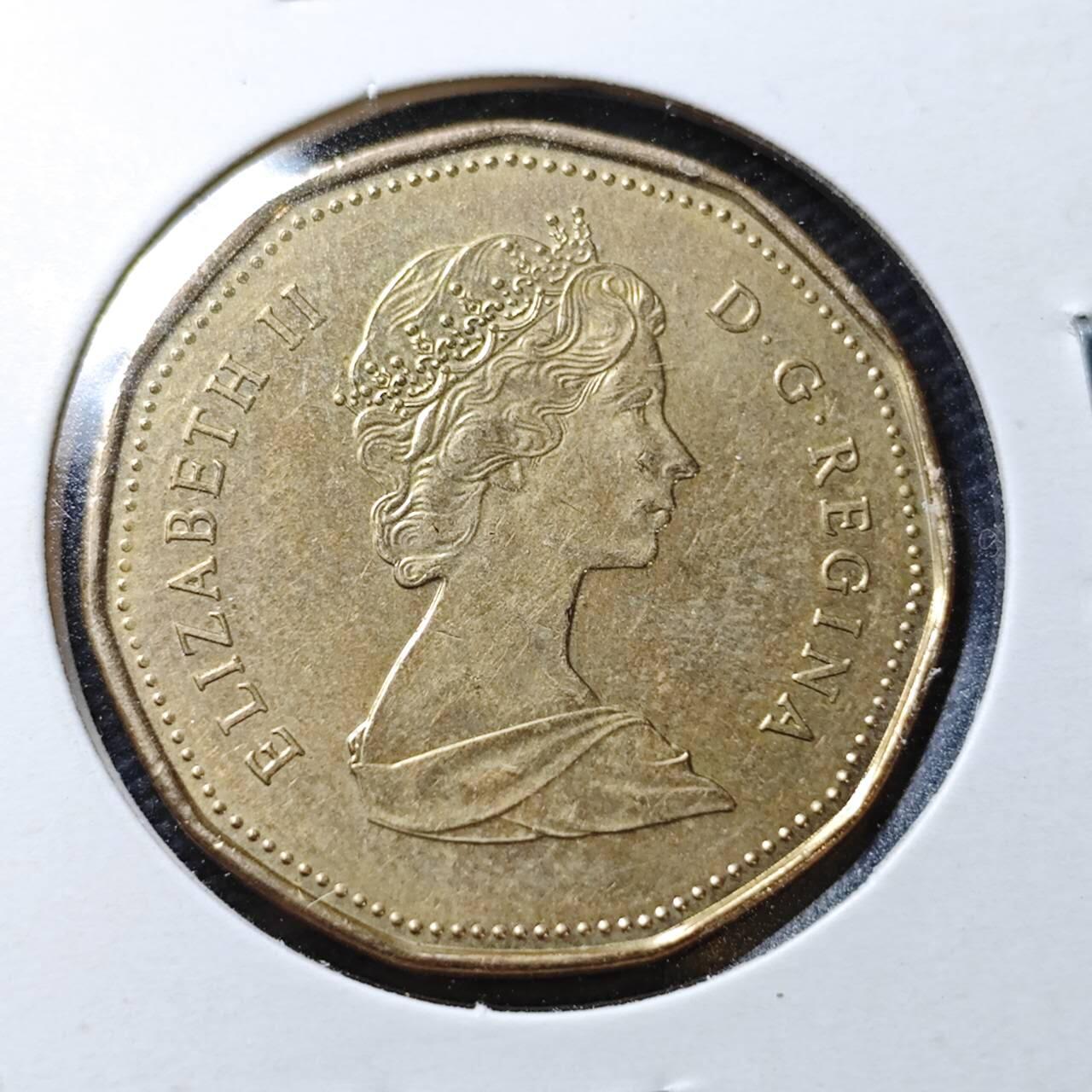 KK钱币收藏小铺  第358场  2月预留时间 周末发货  加拿大1元