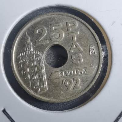 沼泽如烟--第884场 - 西班牙1992年25比塞塔