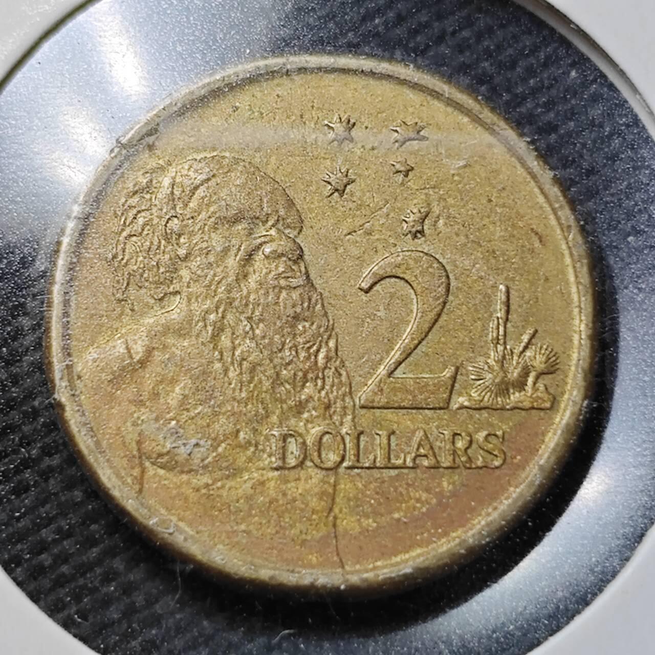 KK钱币收藏小铺  第358场  2月预留时间 周末发货  澳大利亚2元