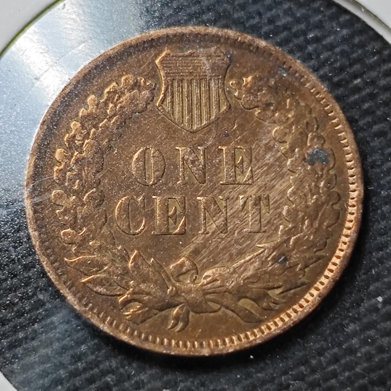 KK钱币收藏小铺  第358场  2月预留时间 周末发货  1906美国1分铜币