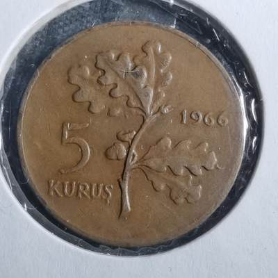 沼泽如烟--第884场 - 土耳其1966年5库鲁
