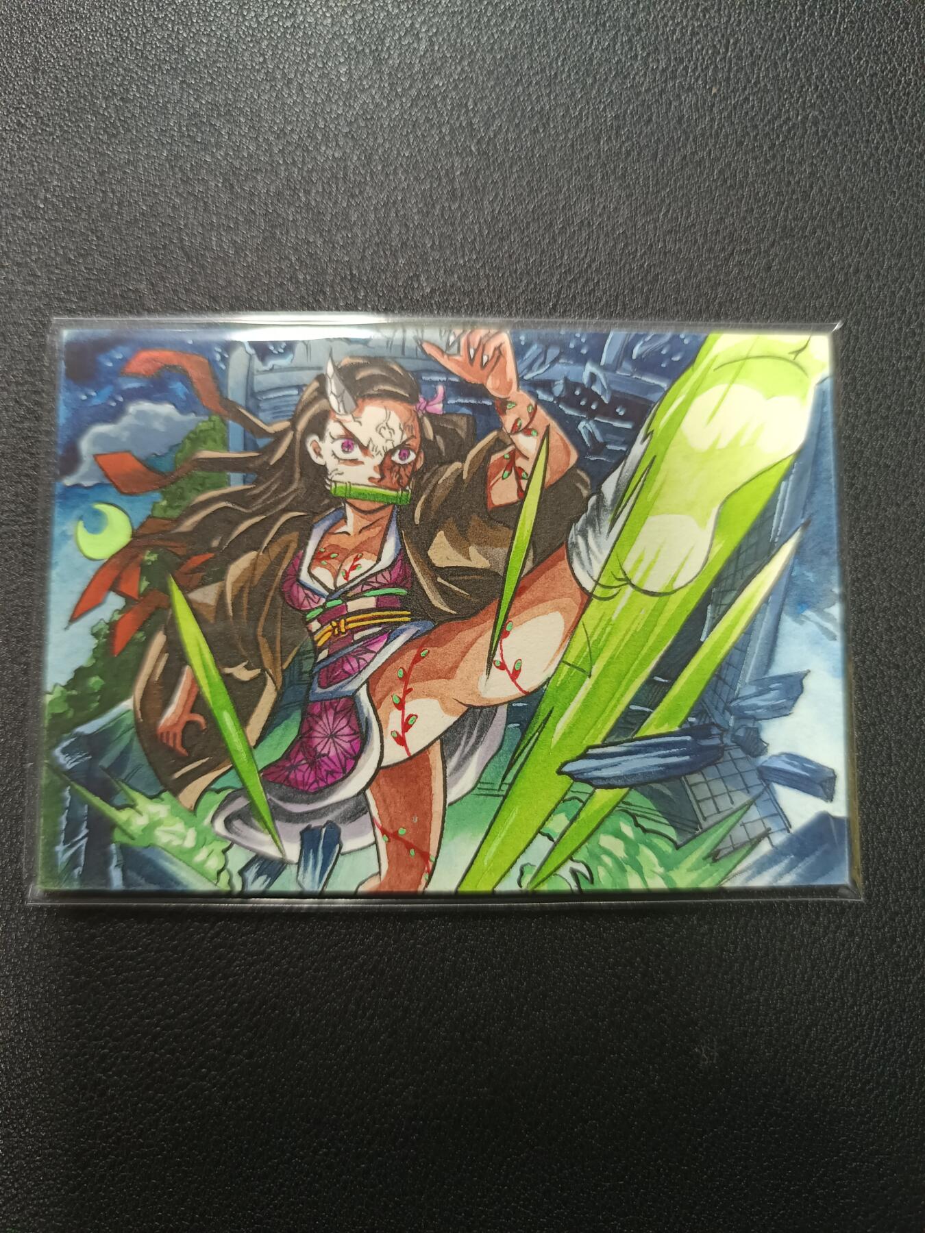 天玑星卡拍第133期《10.30周四截拍》持续收拍收评中 满赠卡需备注 【手绘卡】笙笙工作室 鬼灭之刃 手绘卡