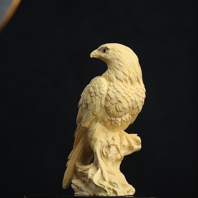 听雨轩（7） 黄杨木雕 大展宏图 8cm