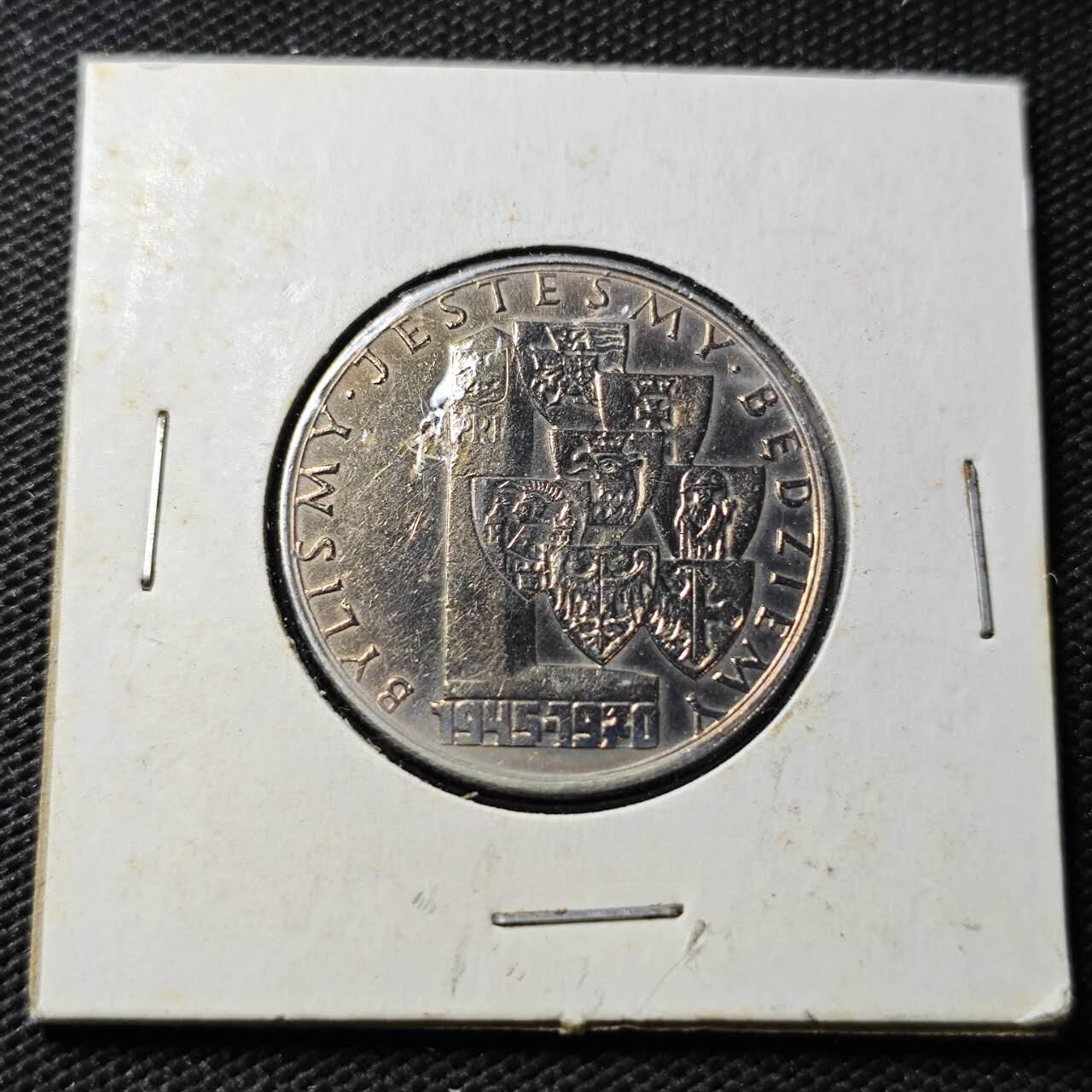 KK钱币收藏小铺  第358场  2月预留时间 周末发货  1970波兰10兹罗提纪念币