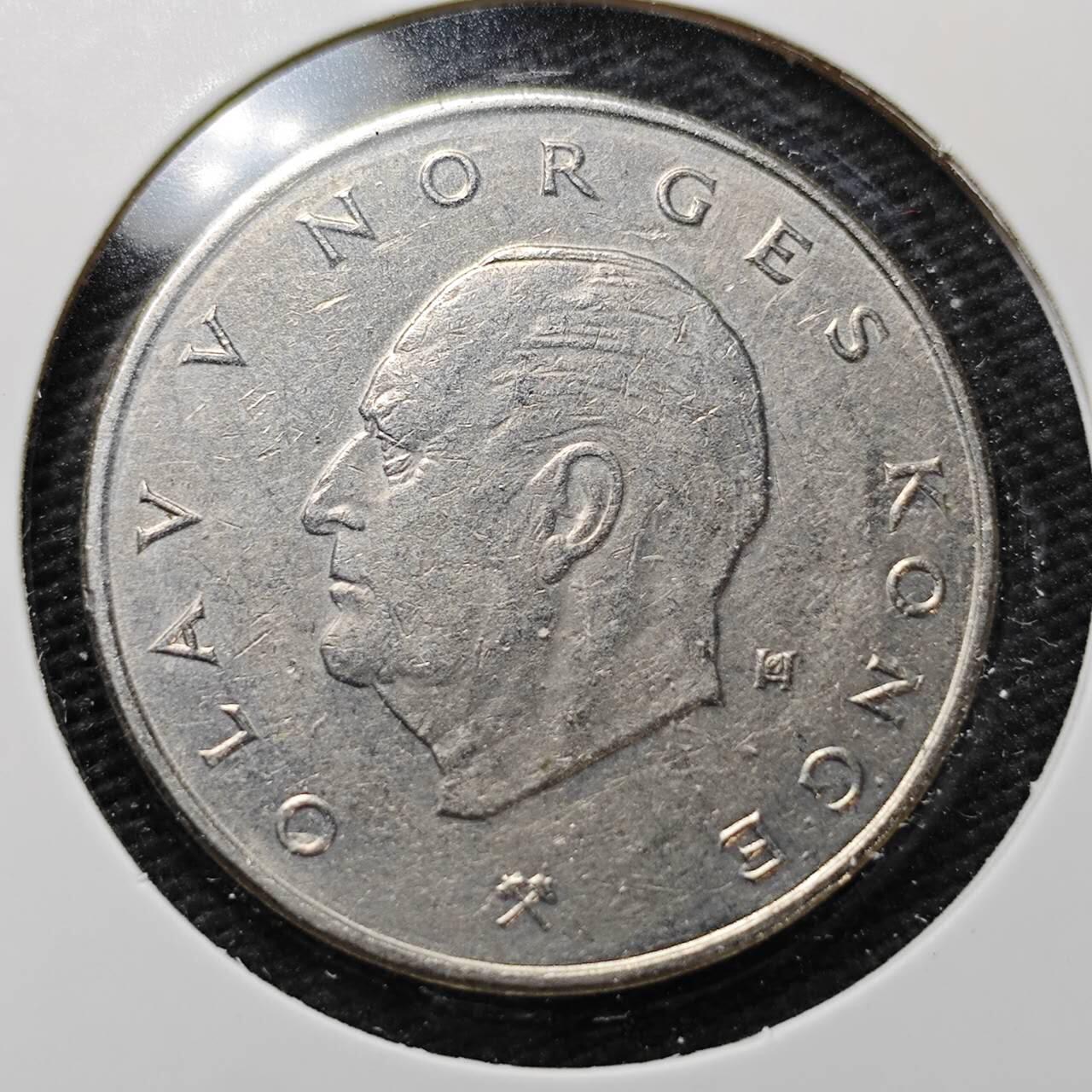 KK钱币收藏小铺  第358场  2月预留时间 周末发货  挪威5克朗