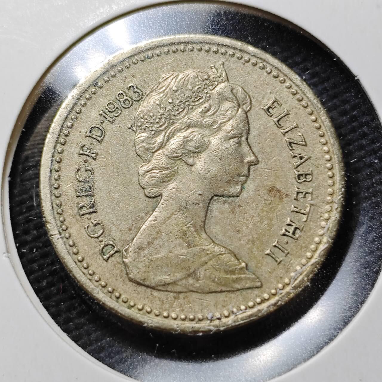 KK钱币收藏小铺  第358场  2月预留时间 周末发货  英国1镑