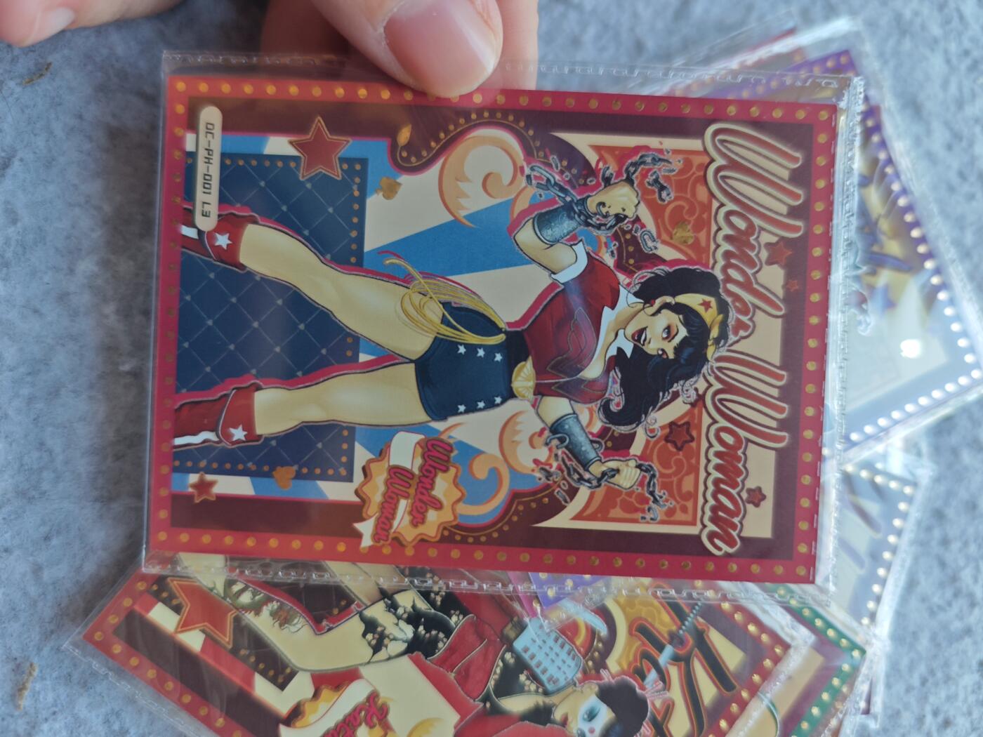 【随心含颖卡拍49期】卡游/集卡社/卡卡沃 抽卡机专场拍卖【无佣金】 卡游 dc第二弹 佳丽卡12张 全套不缺卡 厚卡彩边超级好看