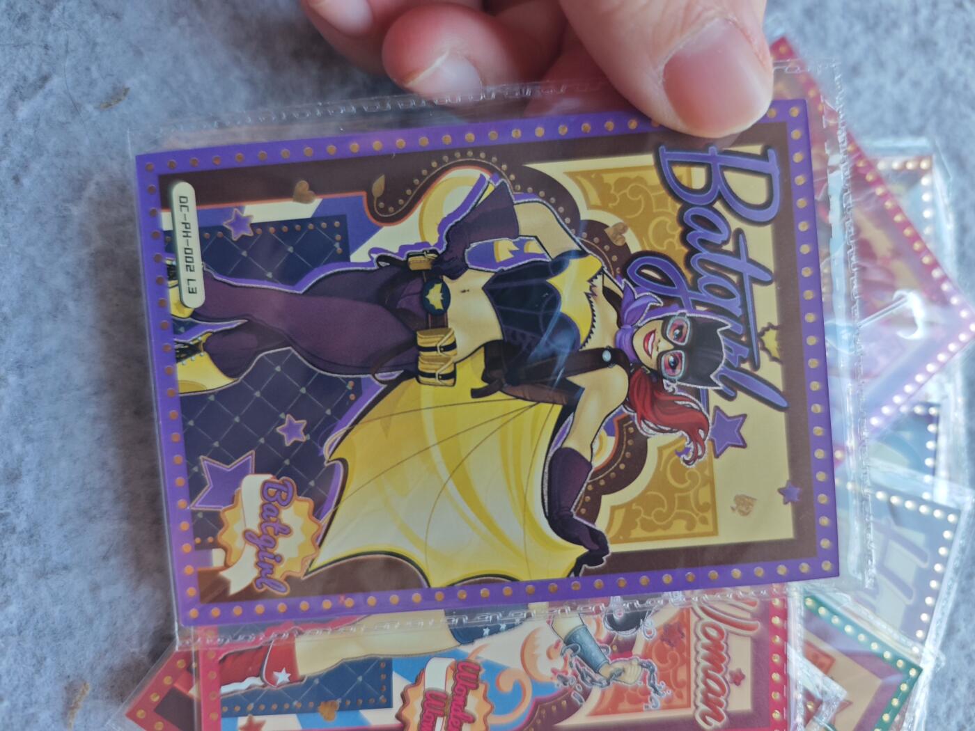 【随心含颖卡拍49期】卡游/集卡社/卡卡沃 抽卡机专场拍卖【无佣金】 卡游 dc第二弹 佳丽卡12张 全套不缺卡 厚卡彩边超级好看