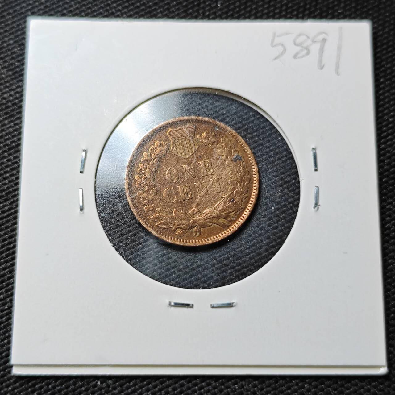 KK钱币收藏小铺  第358场  2月预留时间 周末发货  1906美国1分铜币