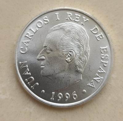 【币将精彩】世界钱币拍卖拍卖（2026-5-6） 西班牙1996年戈雅马哈银币