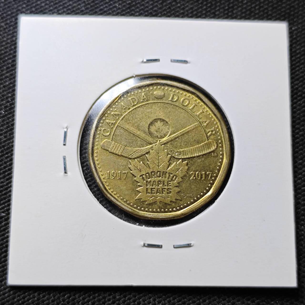 KK钱币收藏小铺  第358场  2月预留时间 周末发货  2017加拿大1元纪念币