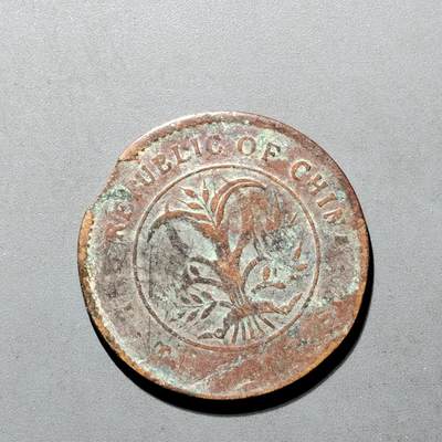 PCAI钱币26-565  二元铜元小专场 - 双旗二十文