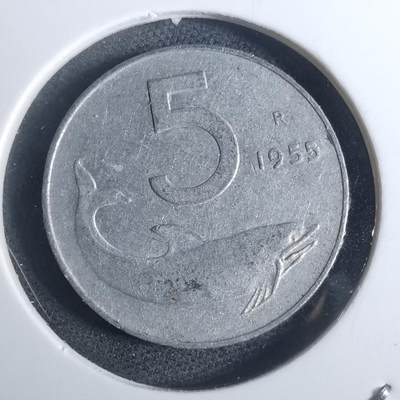 沼泽如烟--第884场 - 意大利1955年5里拉