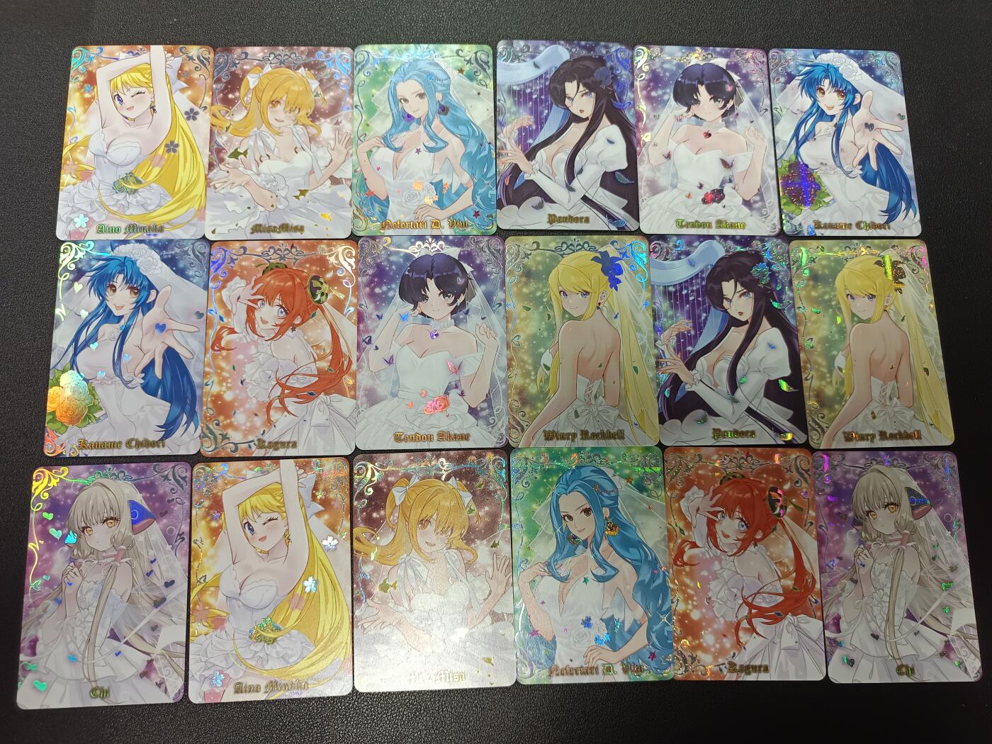 天玑星卡拍第133期《10.30周四截拍》持续收拍收评中 满赠卡需备注 骁骑营卡牌 女神花嫁 完结弹 双工艺