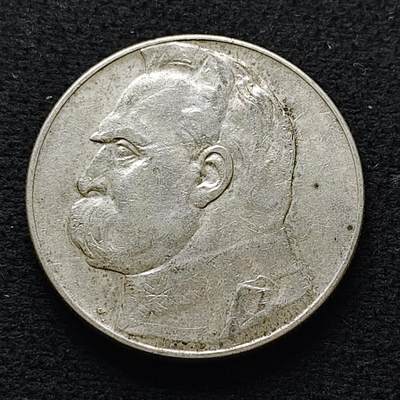 【全场包邮】纯粹捡漏拍471场（免费代拍第8场） - 波兰1935年10兹洛提毕苏斯基银币