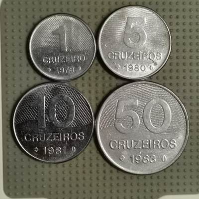 2025年第107场各国散币拍卖（总第107场） - 巴西4枚