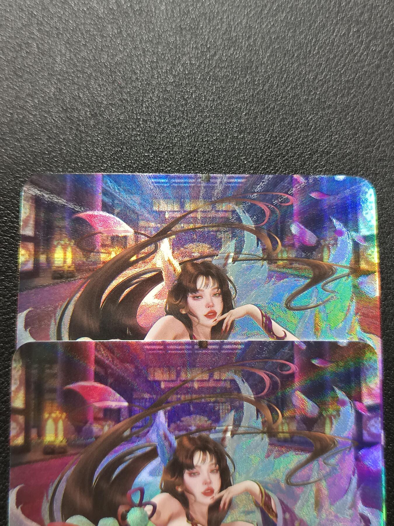 天玑星卡拍第133期《10.30周四截拍》持续收拍收评中 满赠卡需备注 【亲签卡】宁缺卡牌 神话传说 苏妲己 粗彩一对