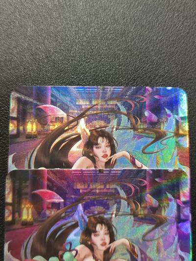 天玑星卡拍第133期《10.30周四截拍》持续收拍收评中 满赠卡需备注 - 【亲签卡】宁缺卡牌 神话传说 苏妲己 粗彩一对