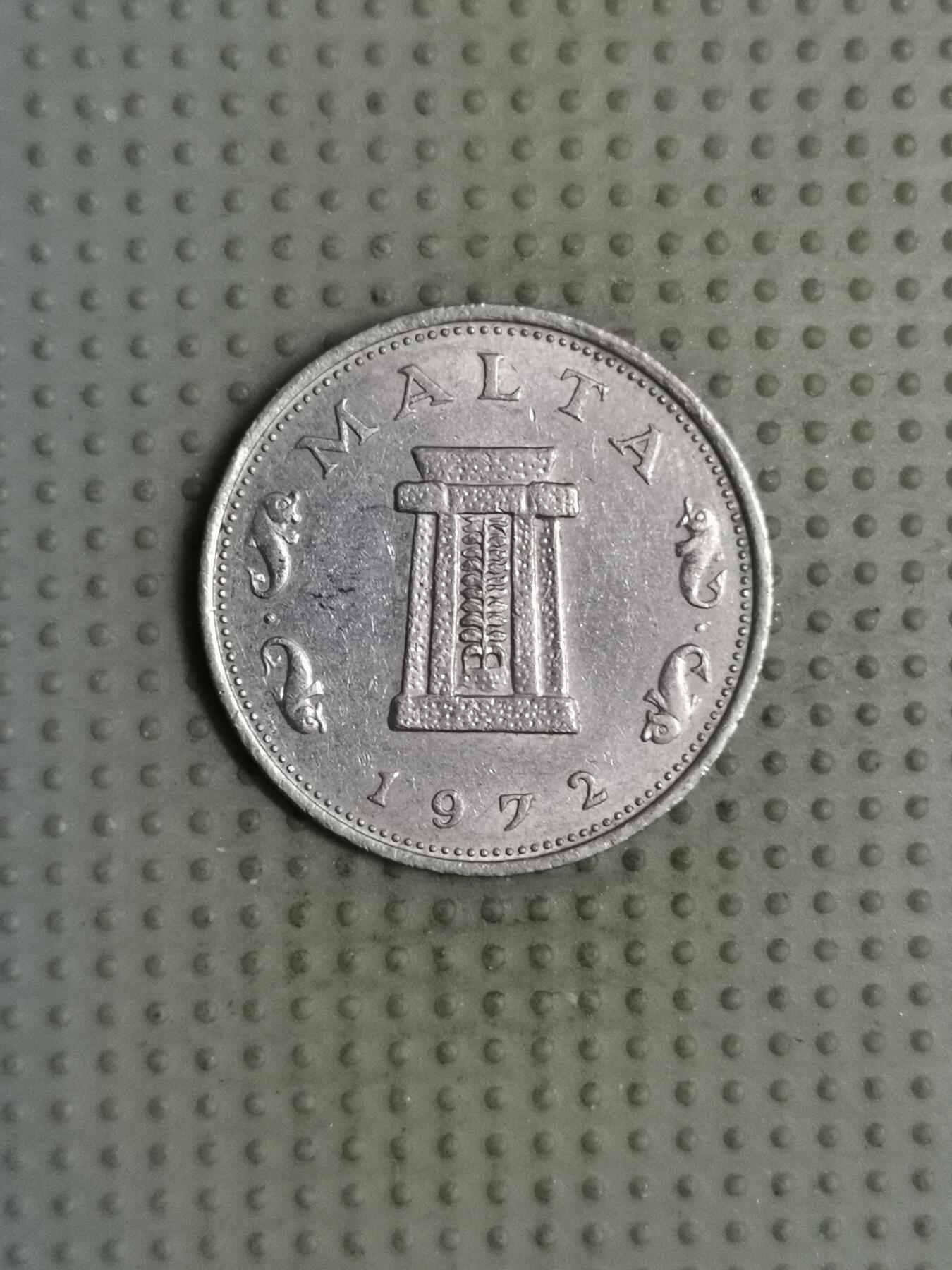 2025年第107场各国散币拍卖（总第107场） 马耳他1972年5分
