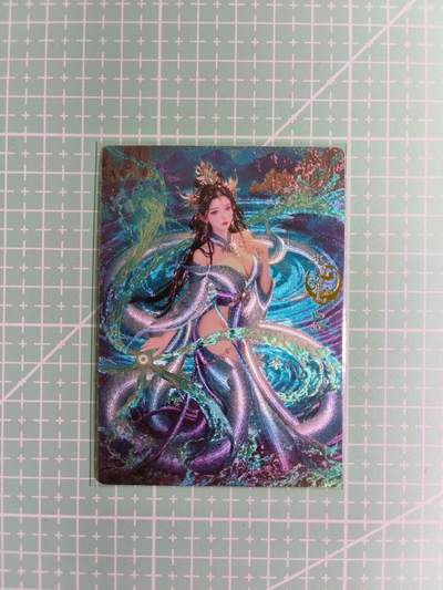 C先生卡牌 第15期 元集纪·刷子签·罐儿签·毒瘤签(持续收拍品中...) - 【粗闪】奇点卡牌《蛇年贺岁》白素贞