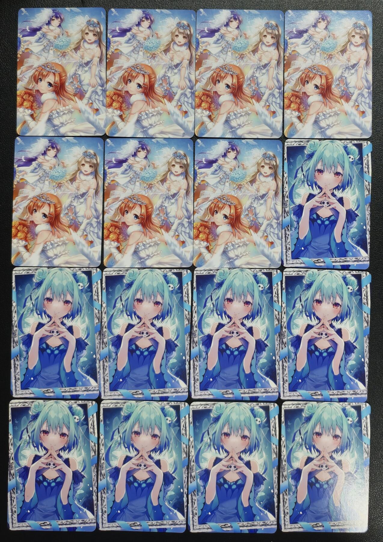 天玑星卡拍第132期《10.27周一截拍》持续收拍收评中 满赠卡需备注 动漫美女 十六张 自制卡