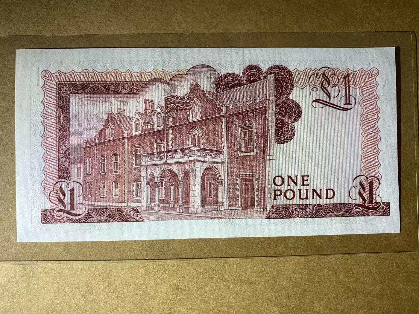 【礼羽收藏】🌏世界钱币拍卖第116期 【L659599】全新UNC 1988年直布罗陀1镑纸币 女王钞 无347尾599 钻石号