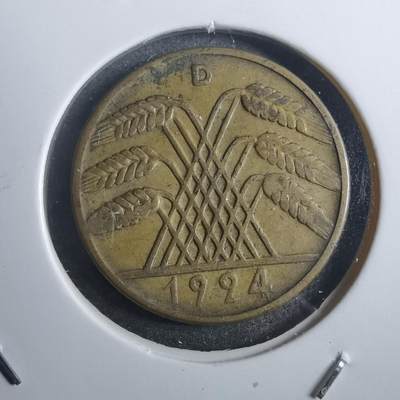 沼泽如烟--第884场 - 德国1924年10芬尼