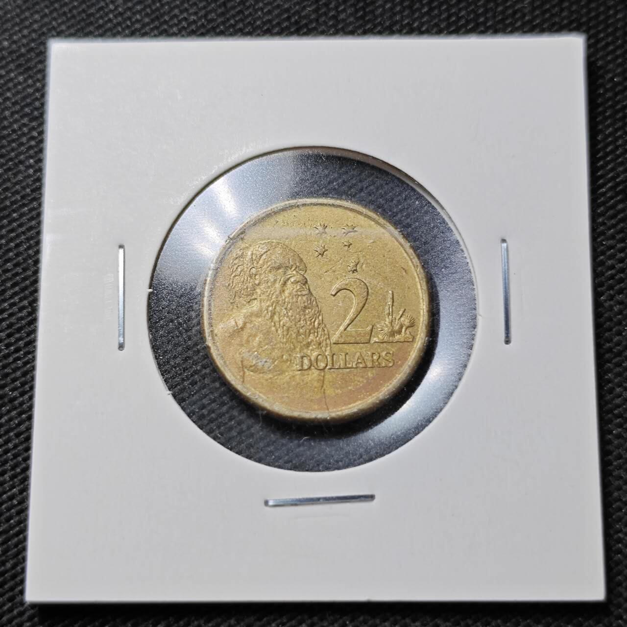 KK钱币收藏小铺  第358场  2月预留时间 周末发货  澳大利亚2元