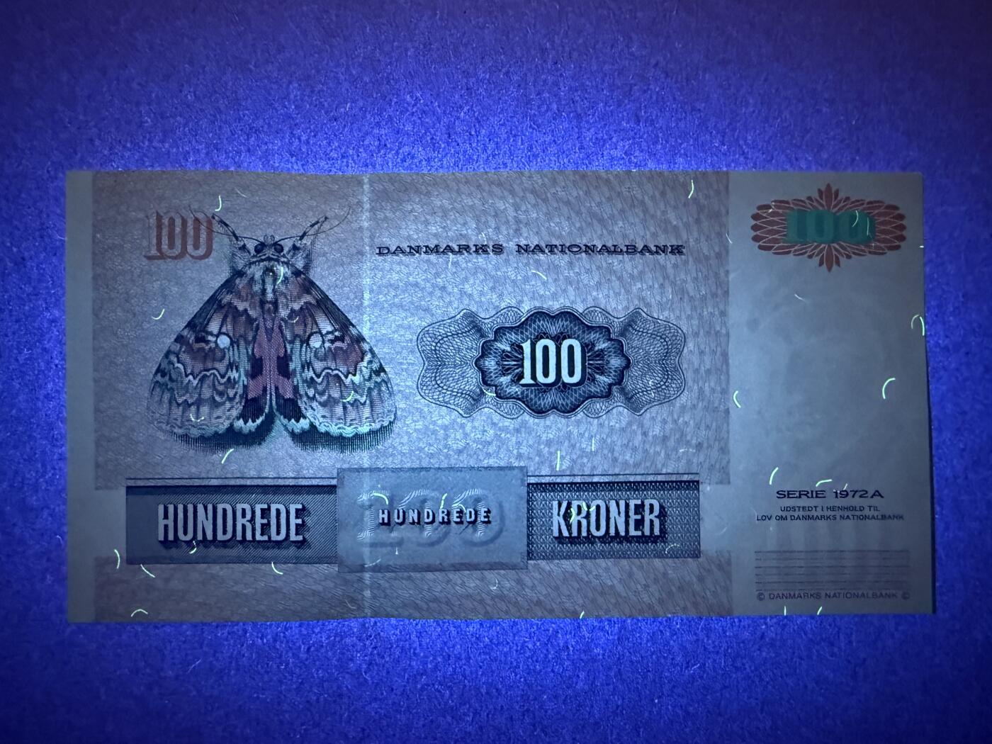 《艾美收藏》第217期-10.26周日外币精品 丹麦100克朗 UNC 1995年 彩娥 无47