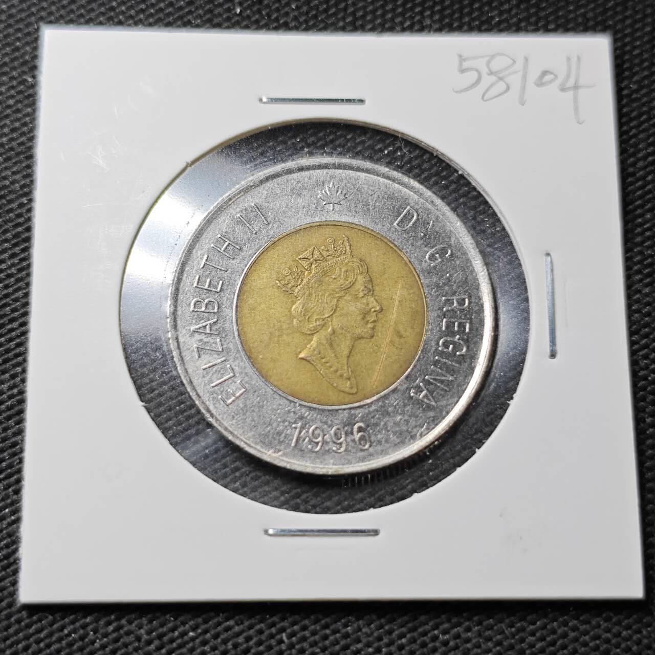 KK钱币收藏小铺  第358场  2月预留时间 周末发货  加拿大2元