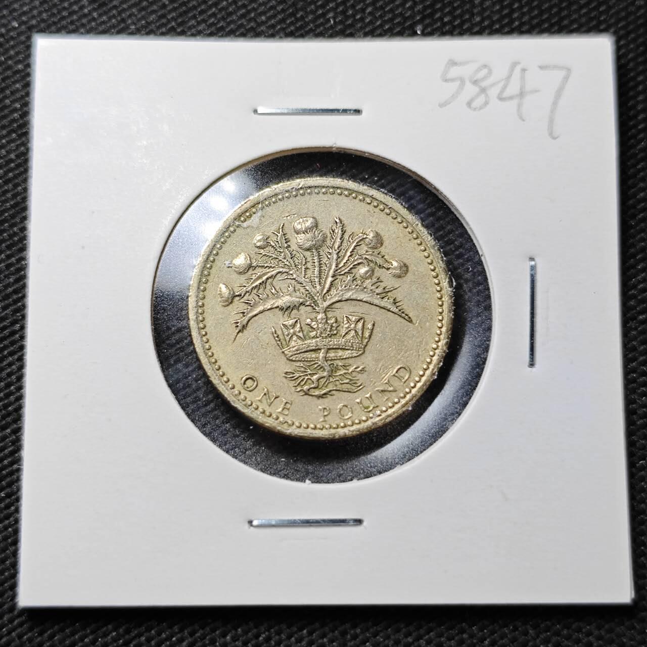 KK钱币收藏小铺  第358场  2月预留时间 周末发货  英国1镑