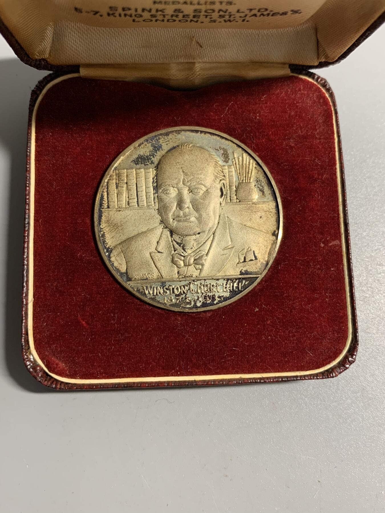 远东徽章小铺10月26日周日晚上9点结束 丘吉尔银章