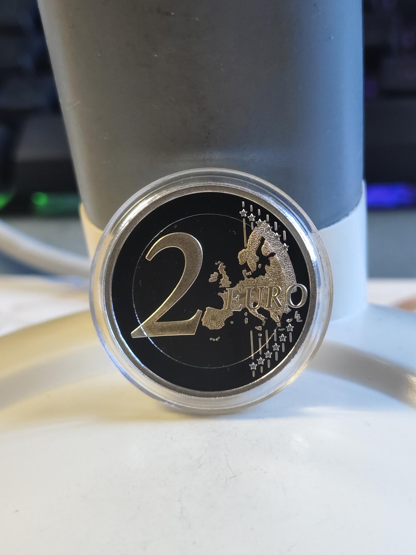 第179期拍卖【长期征集拍品】 希腊2020年色雷斯文化融合百年2欧精制铜镍纪念币